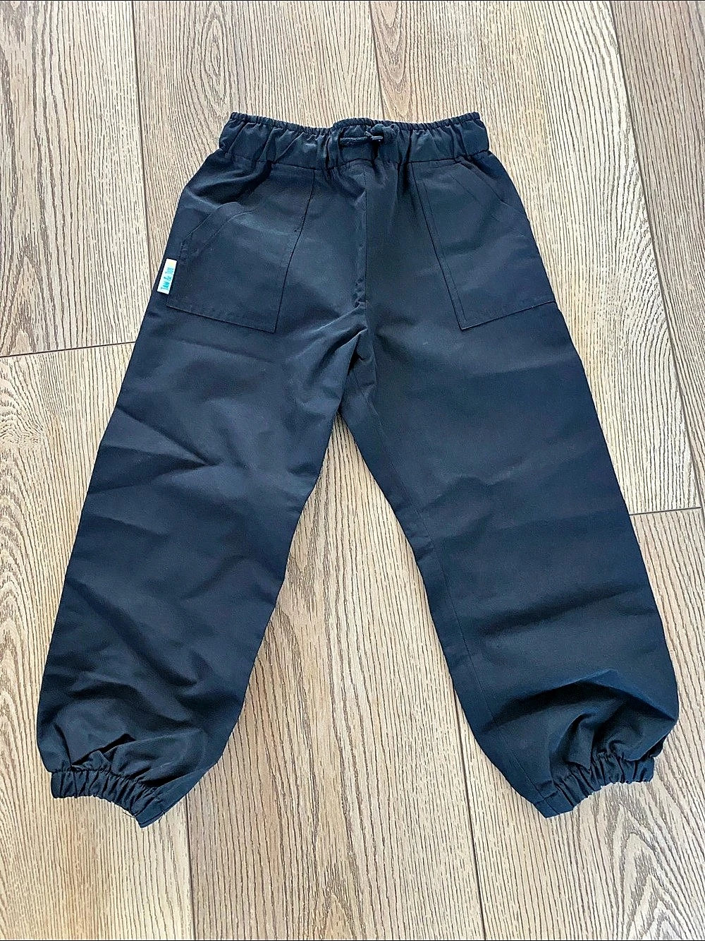 Jan & Jul Puddle-Dry Rain Pants Girls 4T Black